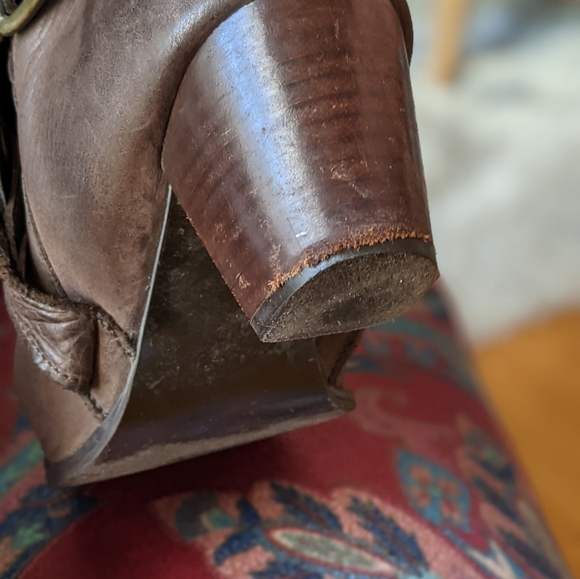 Leather Knee High Boots - Picture 3 of 10